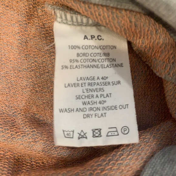 A.P.C. grey sweatshirt - Picture 4 of 4